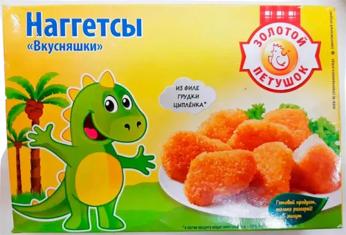 Chicken nuggets Zolotoy Petushok "Vkusnyashki
