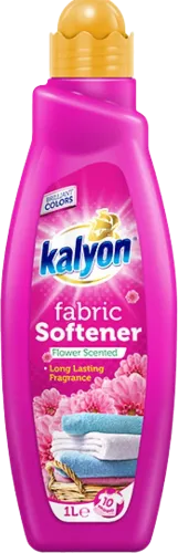 Fabric softener with flower scent