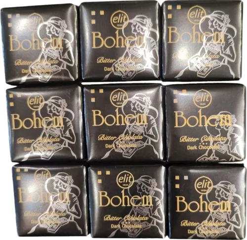 Шоколад Bohem миндальный темный