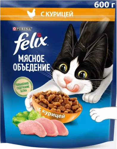 Корм для кошек с куриным мясом