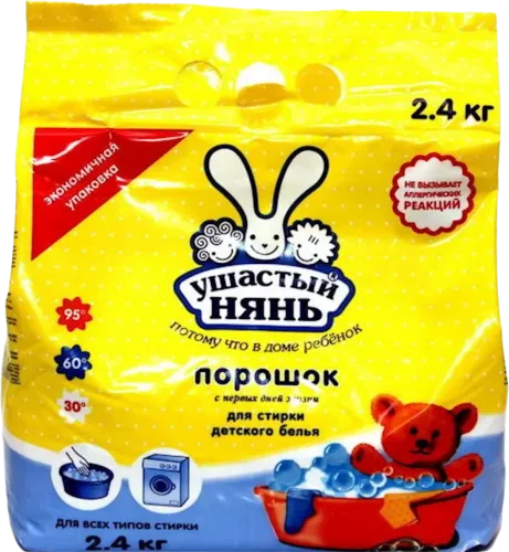 Eared Nanny Washing Powder for Baby Clothes universal fragrance-free