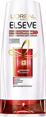 Бальзам-ополаскиватель L’Oreal Paris Elseve Полное восстановление 5