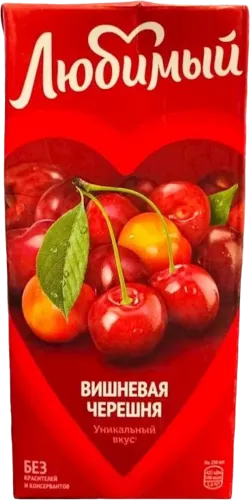 Lyubimy Apple-Cherry juice