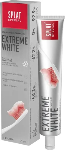 Зубная паста Special Extreme White отбеливающая
