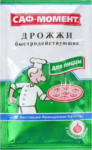 Дрожжи хлебопекарные сухие быстродействующие для пиццы