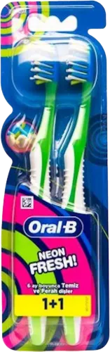 Зубная щетка Neon Fresh 1+1