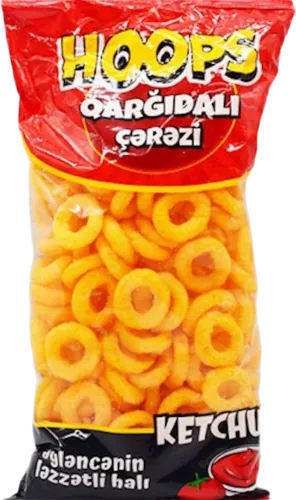 Corn Sticks with Ketchu