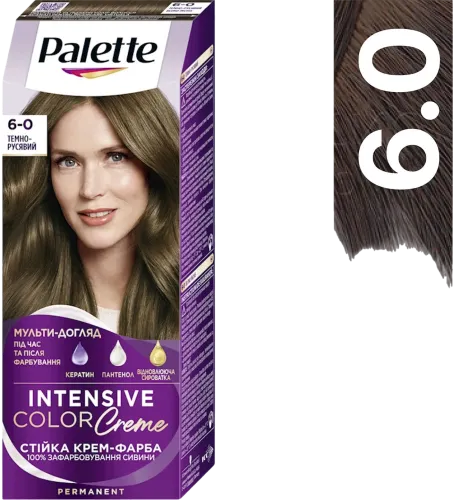 Краска для волос 6-0 Intensiv Color Cream 