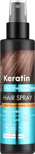 Спрей для волос Keratin
