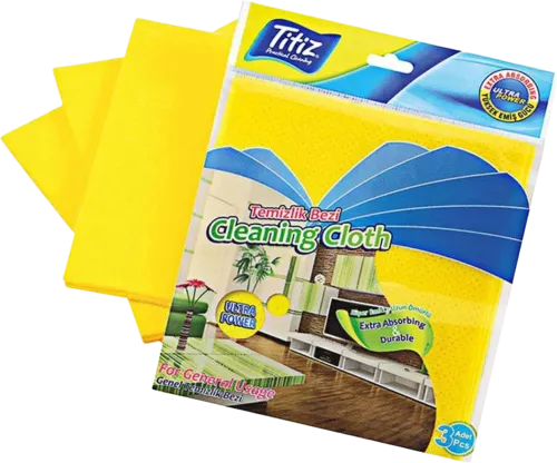 Ekonomik Temizlik Bezi Napkin Set yellow