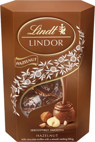 Chocolate box with nut