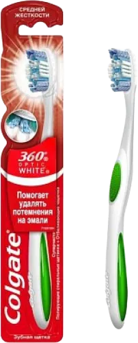  360° Optic White Whitening Medium Toothbrush