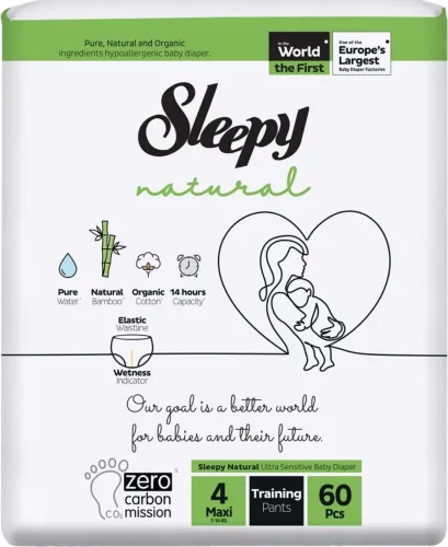 Подгузники-трусики Natural 4
