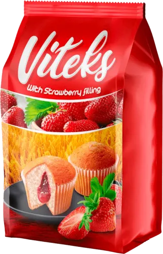 Кекс Клубника