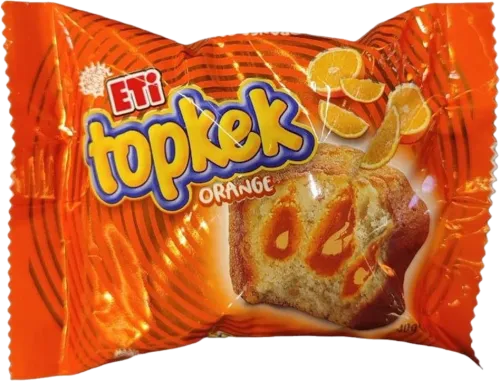 Кекс с апельсиновым соусом