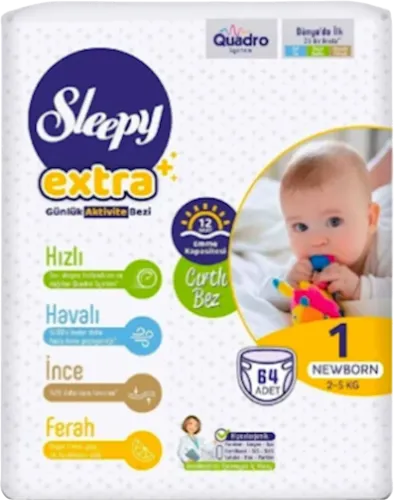 Подгузники детские Ecologic Jumbo N1 2
