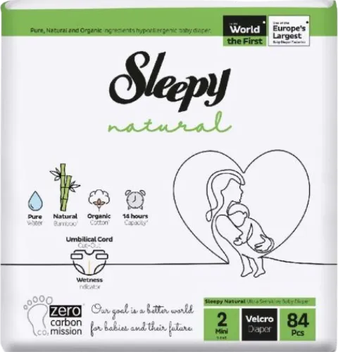 Подгузники детские Natural Ultra Sensitive N2 3