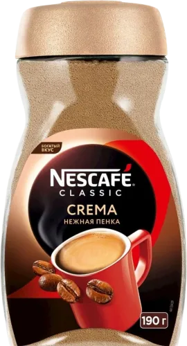 Кофе растворимый Nescafe Classic Crema Crema