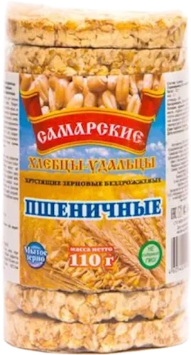 Хлебцы пшеничные бездрожжевые Хлебцы-Удальцы