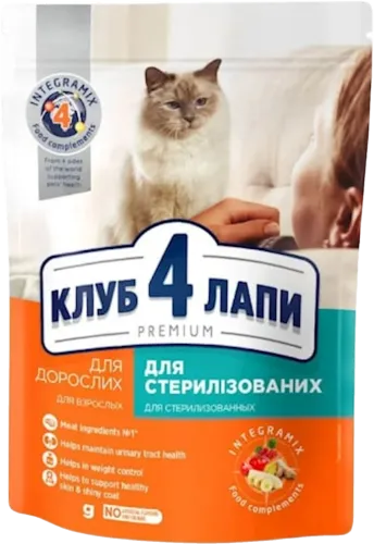 Влажный корм для для кастрированных и стерилизованных взрослых котов и кошек