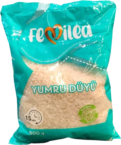 Round grain rice