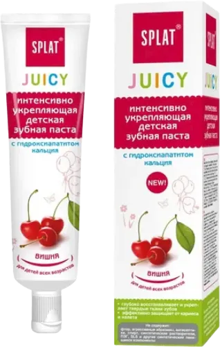 Детская зубная паста Juicy Вишня