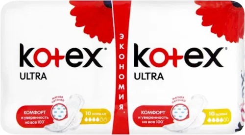 Гигиенические прокладки Ultra Dry Normal Duo