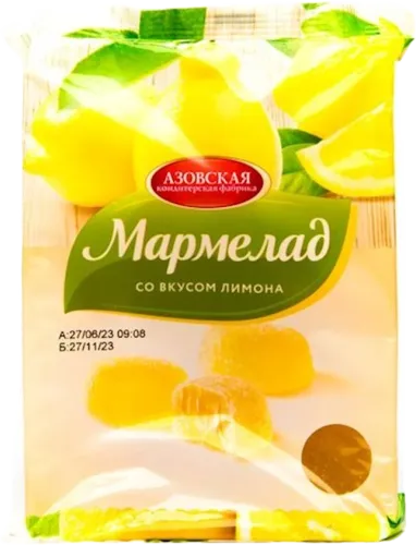 Мармелад со вкусом лимона