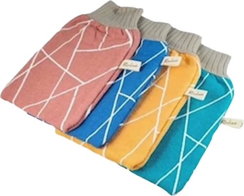 Washcloth-glove Bath Sponge