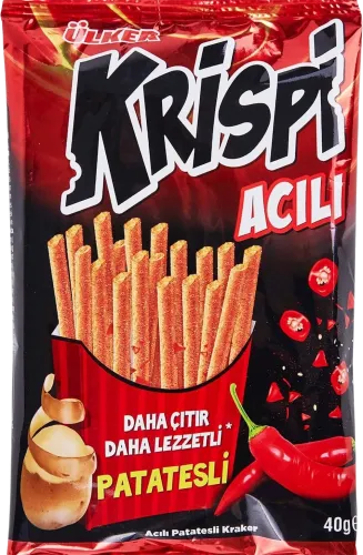 Палочки Ulker Krispi Асılı с красным острым перцем