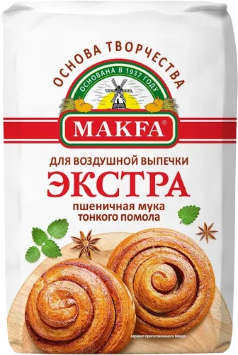 Пшеничная мука тонкого помола 