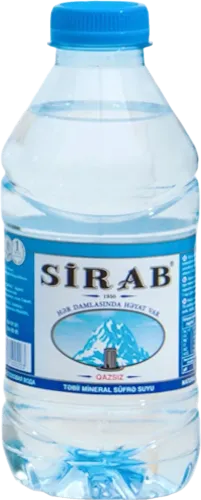 Mineral water qazsiz su