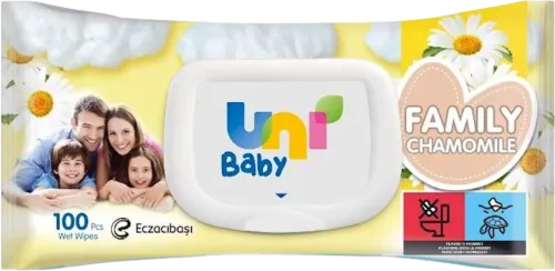 Влажные салфетки Baby с ромашкой