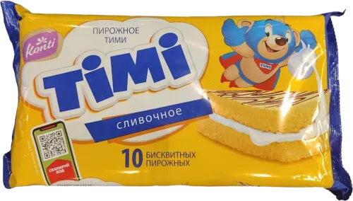 Бисквит Конти Timi сливочное