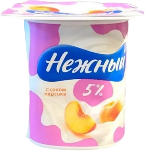 Йогурт персиковый Нежный