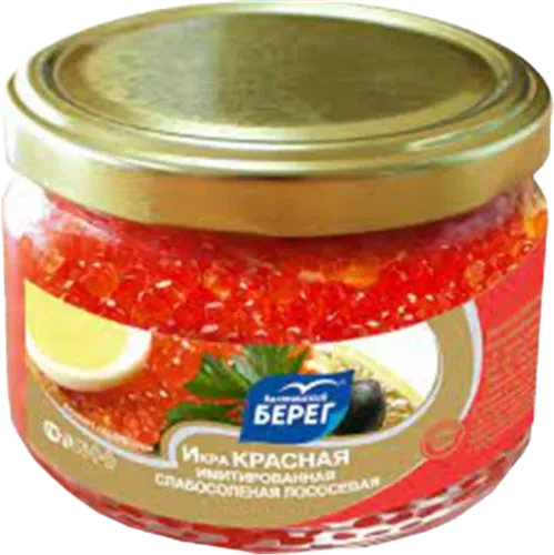 Red Carp Imitation Caviar