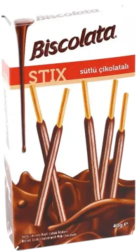 Biscolata Stics молочный шоколад