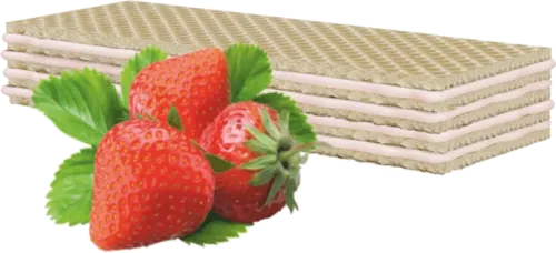 Вафли Клубничные