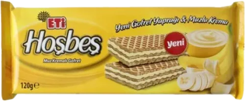 Eti Hoş Beş Banana Waffle