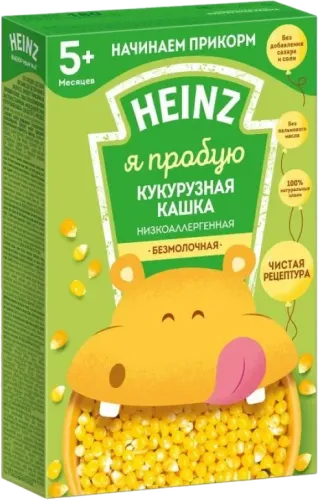 Низкоаллергенная кукурузная каша