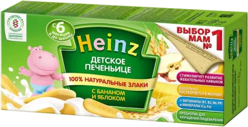 Детское печенье Heinz яблоко-банан