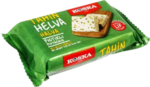 Тахини халва Koska с фисташками