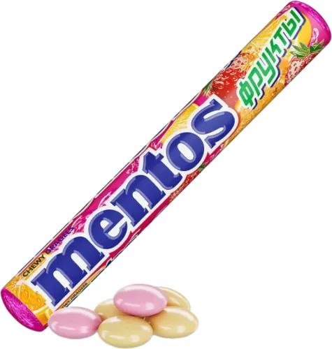 Mentos Фруктовые Конфеты