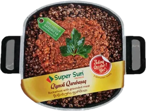 Minced Meat with Buckwheat