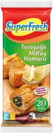 Слоеное Тесто на Сливочном Масле