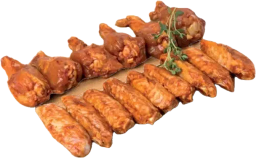 Свежие Куриные Крылья в Соусе