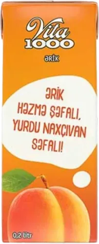 Vita1000 Ərik Şirəsi