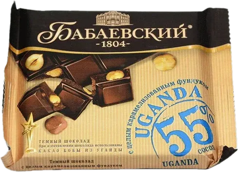 Babayevski Dark Chocolate with Hazelnuts