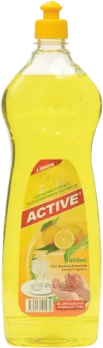 Transparent Dishwashing Liquid Lemon