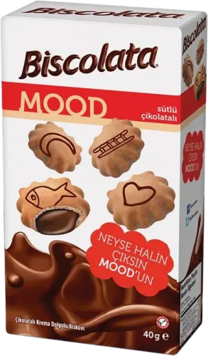 Biscolata Mood Печенье с кремовой начинкой